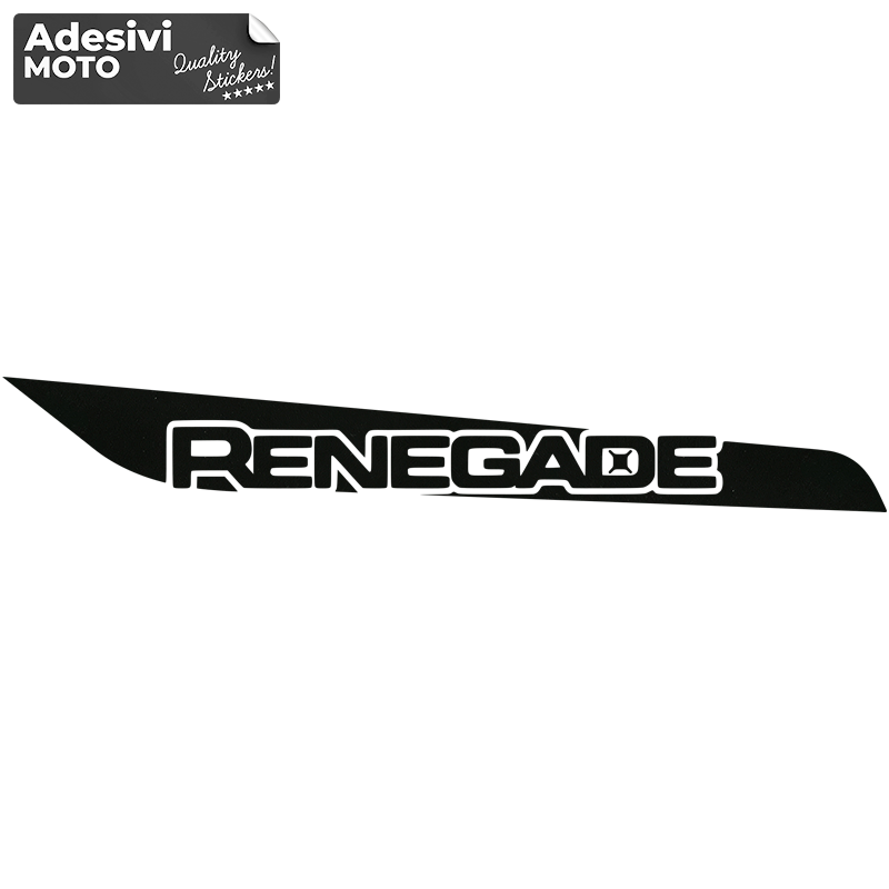 Adesivo Striscia "Renegade" Tipo 2 Cofano-Sportelli-Fiancate