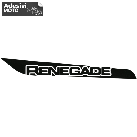 Autocollant Bandes "Renegade" Type 2 Capot-Compteurs-Côtés
