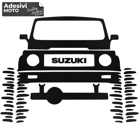 Off-Road Suzuki Sticker Doors-Fairings-Bonnet-Glasses