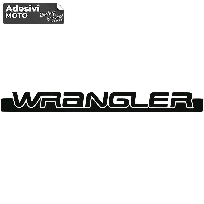 Adesivo "Wrangler" + Striscia Cofano-Sportelli-Fiancate