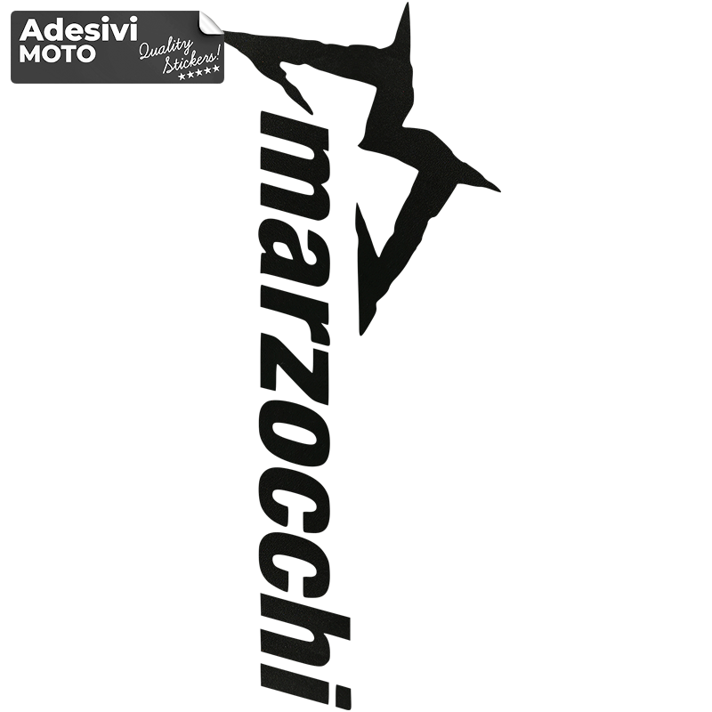Autocollant "Marzocchi" Type 2 Fourchettes-Bras Oscillant-Aile-Queue