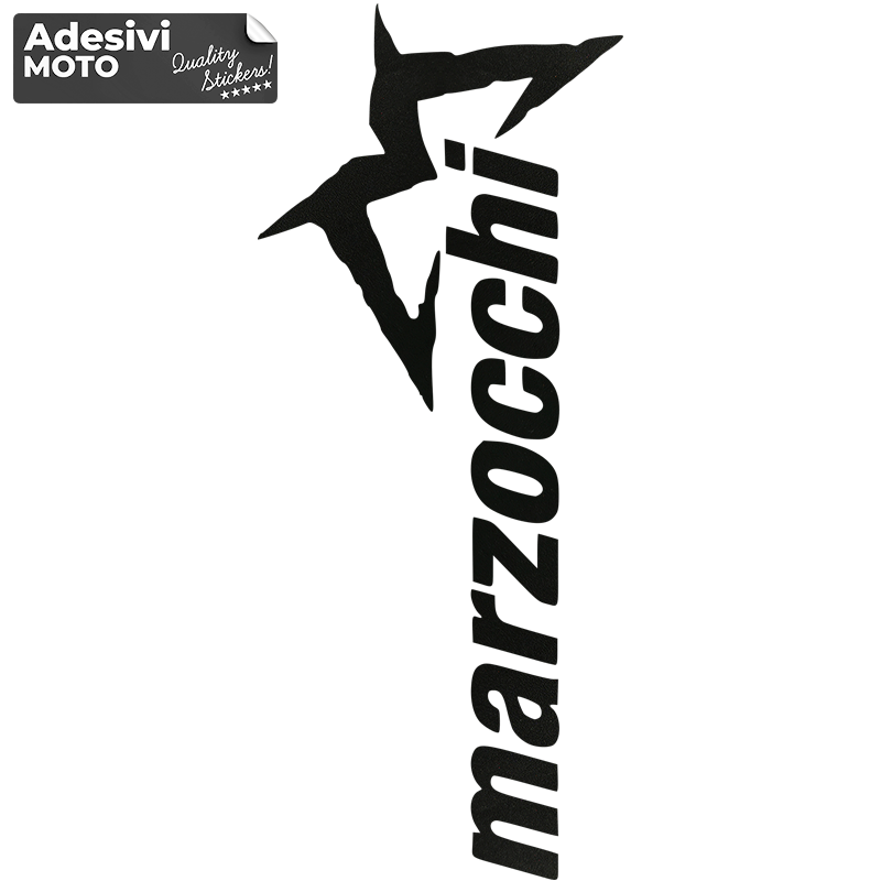 Autocollant "Marzocchi" Type 3 Fourchettes-Bras Oscillant-Aile-Queue