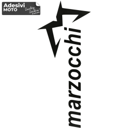 Autocollant "Marzocchi" Type 5 Fourchettes-Bras Oscillant-Aile-Queue