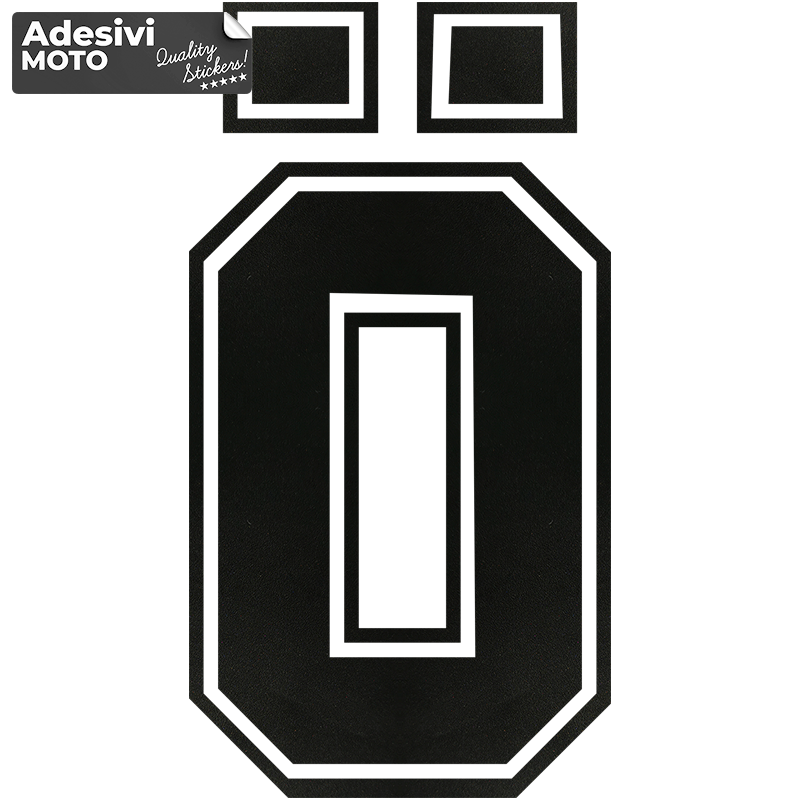 "O" Ohlins Logo Sticker Forks-Swingarm-Tail-Fender