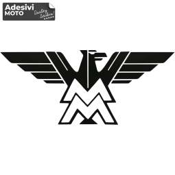Adesivo Logo Moto Morini Tipo 2 Casco-Fiancate-Serbatoio-Codone-Parafango