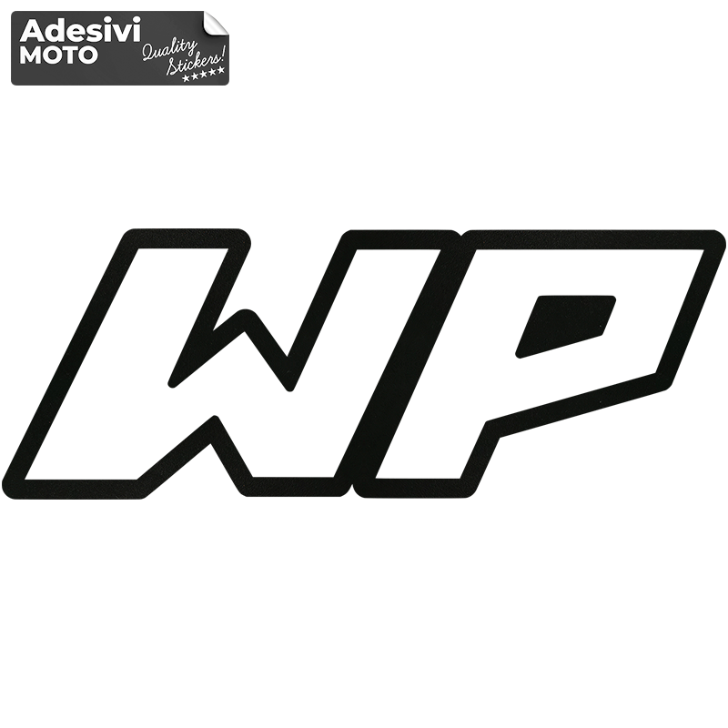 Adesivo "WP" Tipo 2 Forcelle-Forcellone-Codone-Parafango