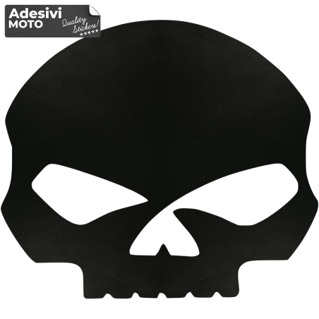 Adesivo Teschio Harley Davidson Tipo 2 Parabrezza-Serbatoio-Parafango-Casco
