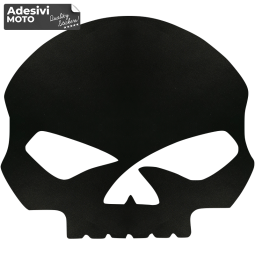 Adesivo Teschio Harley Davidson Tipo 2 Parabrezza-Serbatoio-Parafango-Casco