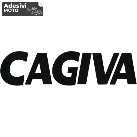 Autocollant "Cagiva" Réservoir-Aile-Casque-Queue-Côtés