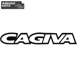 Autocollant "Cagiva" Type 2 Réservoir-Aile-Casque-Queue-Côtés