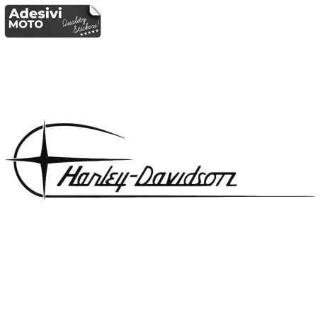 Autocollant "Harley Davidson Motor Cycles" Moderne Type 4 Pare-brise-Casque