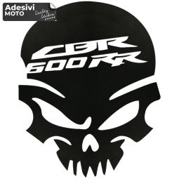 Adesivo Teschio "CBR 600 RR" Serbatoio-Fiancate-Vasca-Codone-Casco