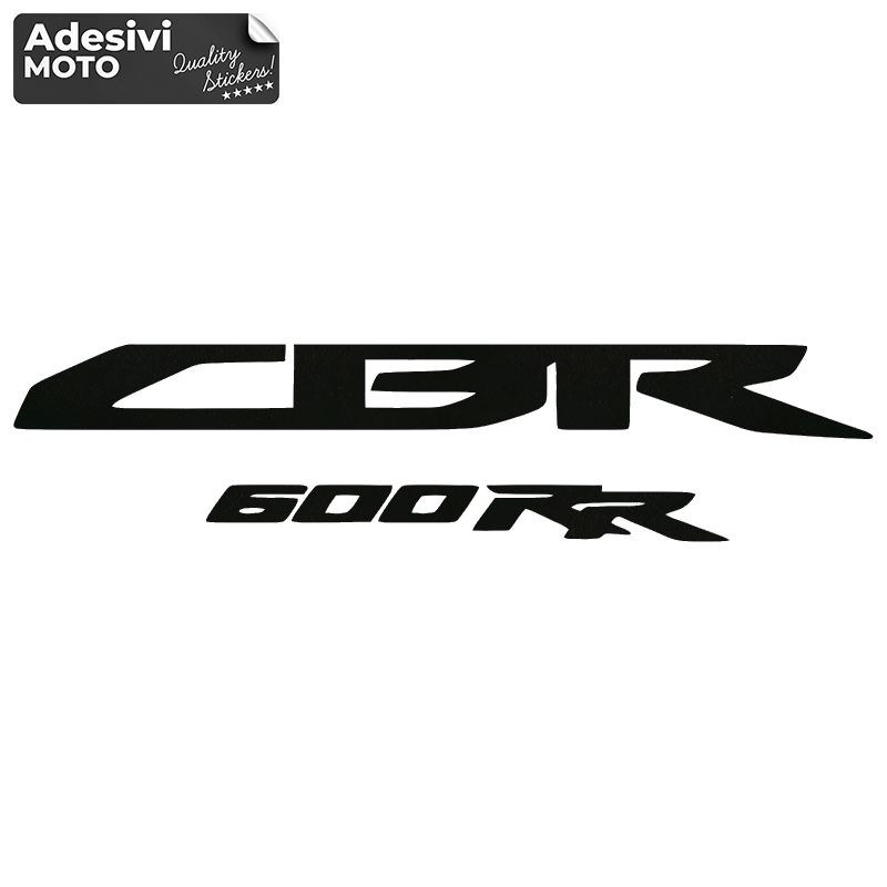Adesivo "CBR 600 RR" Serbatoio-Fiancate-Vasca-Codone-Casco