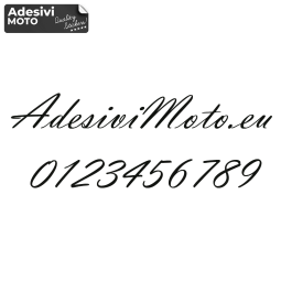 Custom Text 2 Sticker for Helmet-Fuel Tank-Scooter-Tuning-Car