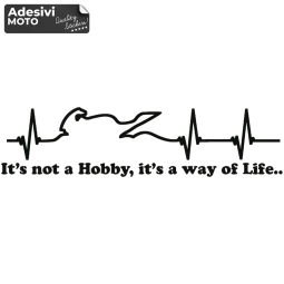 "It’s not a Hobby, is a way of Life.." Type 2 Sticker Fuel Tank-Sides-Tail
