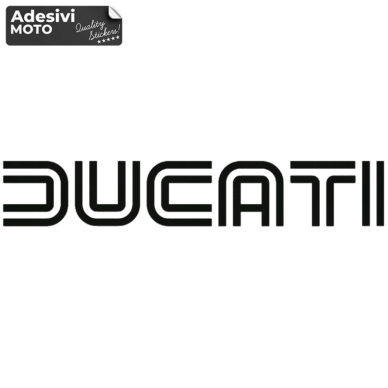 "Ducati" Type 2 Sticker Fuel Tank-Sides-Tip-Tail-Helmet
