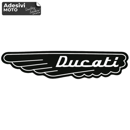 Autocollant Aile Droite "Ducati" Réservoir-Côtés-Carénage Inférieur-Queue-Casque