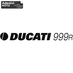 Logo + "Ducati 999R" Sticker Fuel Tank-Sides-Tip-Tail-Helmet