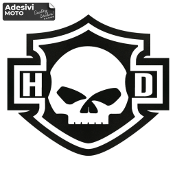 Adesivo Scheletro "HD" Serbatoio-Parafango-Codone-Casco