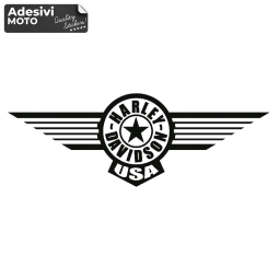 Adesivo "Harley Davidson USA" Serbatoio-Parafango-Casco