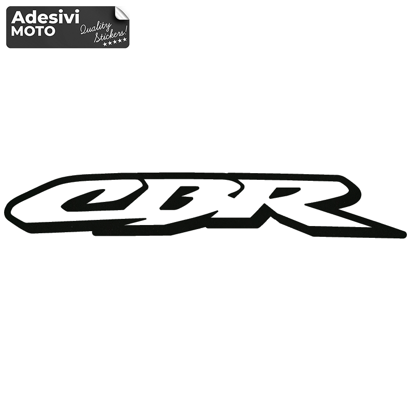 Autocollant "CBR" Type 2 Réservoir-Côtés-Carénage Inférieur-Queue-Casque