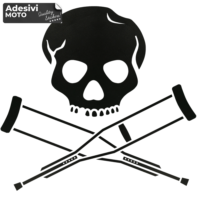 Autocollant Logo Jackass Réservoir-Casque-Scooter-Réglage-Voiture