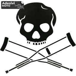 Autocollant Logo Jackass Réservoir-Casque-Scooter-Réglage-Voiture