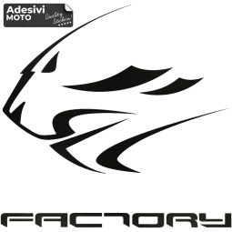 Autocollant Logo Aprilia Factory Réservoir-Côtés-Carénage Inférieur-Queue-Casque
