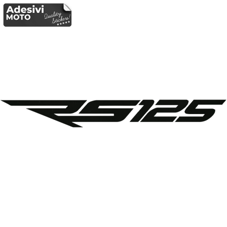 Aprilia "RS 125" Type 2 Sticker Fuel Tank-Sides-Tip-Tail-Helmet