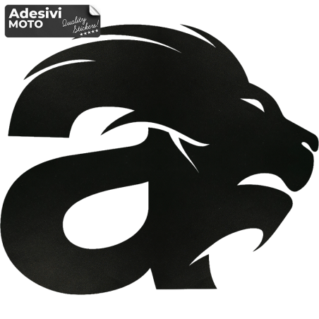 Adesivo Logo Aprilia Tipo 5 Serbatoio-Fiancate-Vasca-Codone-Casco