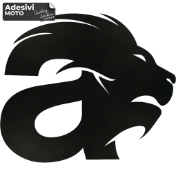 Adesivo Logo Aprilia Tipo 5 Serbatoio-Fiancate-Vasca-Codone-Casco
