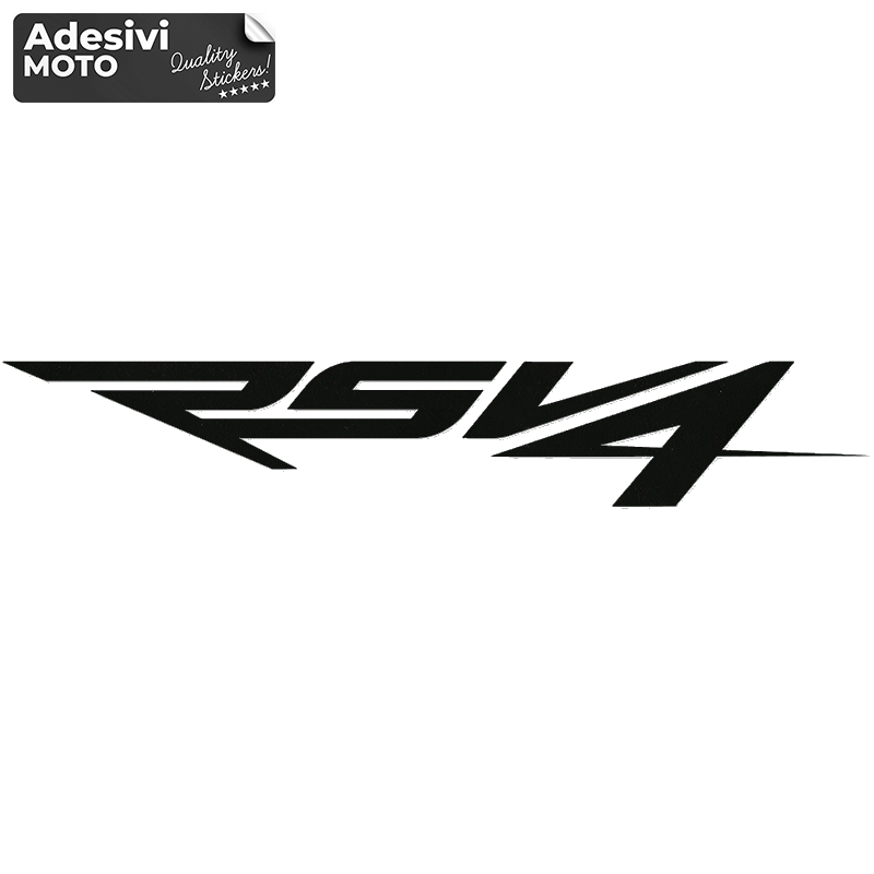 Autocollant Aprilia "RSV4" Type 2 Réservoir-Côtés-Carénage Inférieur-Queue-Casque