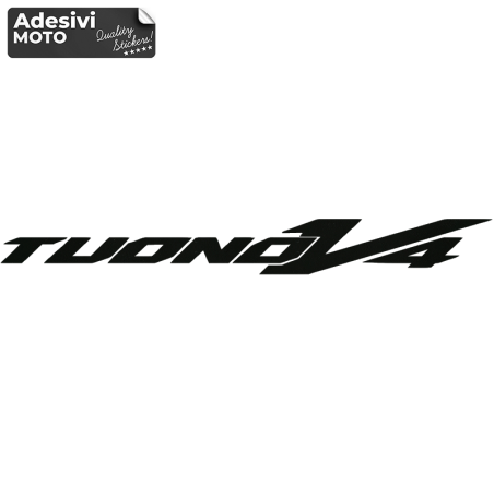 Adesivo Aprilia "Tuono V4" Serbatoio-Fiancate-Vasca-Codone-Casco
