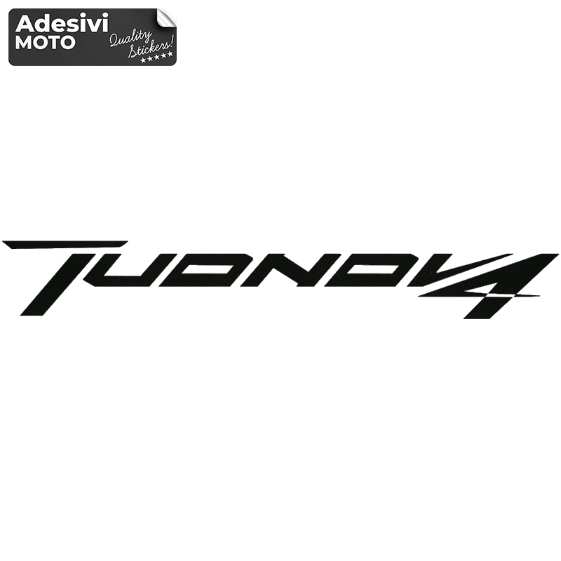 Autocollant Aprilia "Tuono V4" Type 2 Réservoir-Côtés-Carénage Inférieur-Queue-Casque