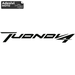 Autocollant Aprilia "Tuono V4" Type 2 Réservoir-Côtés-Carénage Inférieur-Queue-Casque