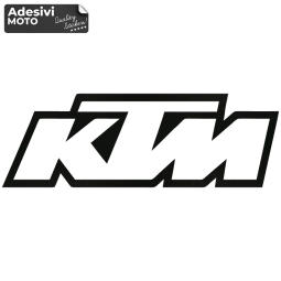 Adesivo "KTM" Tipo 2 Casco-Fiancate-Serbatoio-Codone-Parafango