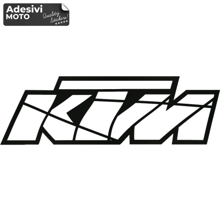 Autocollant "KTM" Type 4 Casque-Côtés-Réservoir-Queue-Aile