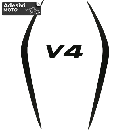 Autocollant Ducati Panigale "V4" Réservoir-Coprisella-Côtés-Queue-Casque