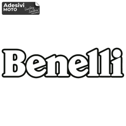 Autocollant "Benelli" Bords Uniquement Casque-Côtés-Réservoir-Queue-Aile