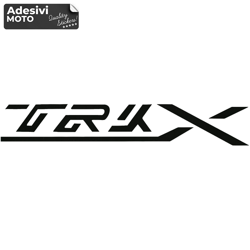 Adesivo "TRK X" Casco-Fiancate-Serbatoio-Codone-Parafango
