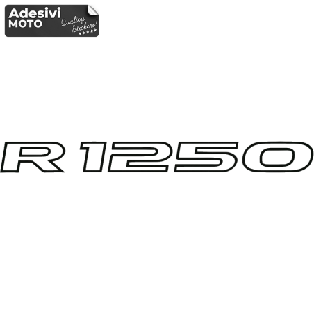 Adesivo Bmw "R 1250" Tipo 2 Serbatoio-Codone-Casco-Cupolino