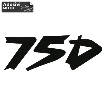 Autocollant "750" Honda Africa Twin Réservoir-Valises-Carénage Inférieur-Queue-Casque