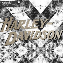 "Harley Davidson" Sticker Type 4 Fender-Fuel Tank-Helmet-Tail-Suitcases