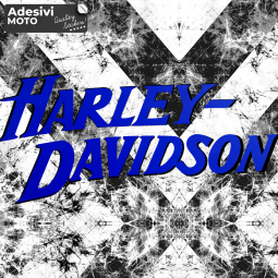 "Harley Davidson" Sticker Type 4 Fender-Fuel Tank-Helmet-Tail-Suitcases