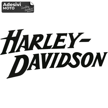 Adesivo "Harley Davidson" Tipo 4 Parafango-Serbatoio-Casco-Codone-Valigie