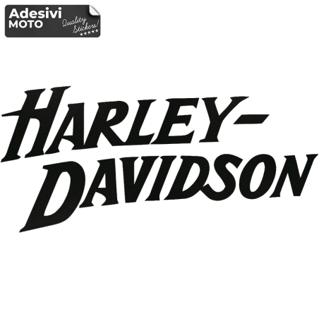 Adesivo "Harley Davidson" Tipo 4 Parafango-Serbatoio-Casco-Codone-Valigie