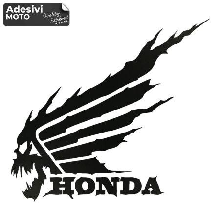 Adesivo Scheletro Honda Casco-Parafango-Fiancate-Serbatoio-Codone