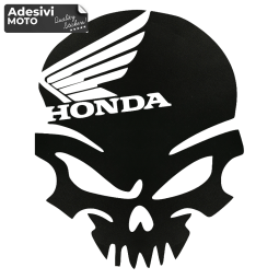 Adesivo Scheletro Honda Tipo 3 Casco-Parafango-Fiancate-Serbatoio-Codone