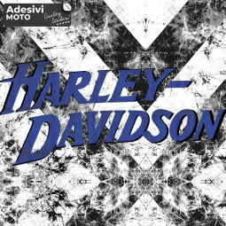 Adesivo "Harley Davidson" Tipo 4 Parafango-Serbatoio-Casco-Codone-Valigie