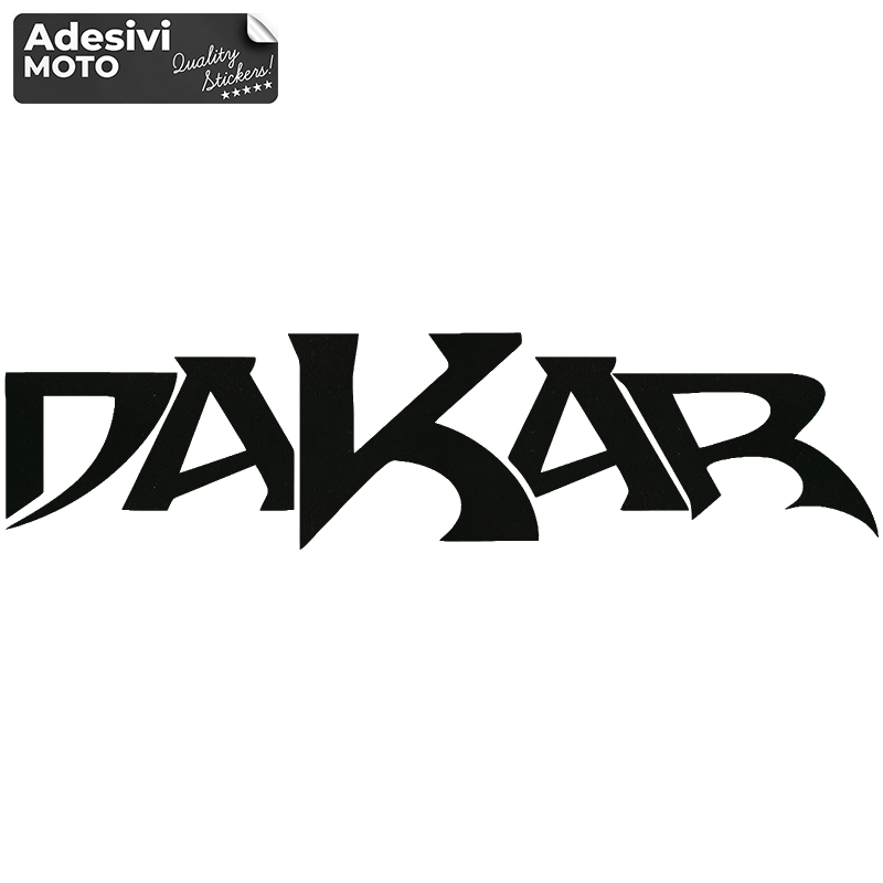 Adesivo "Dakar" Serbatoio-Valigie-Vasca-Codone-Casco